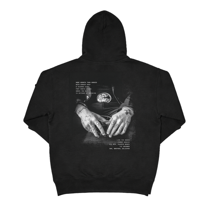 In Defense Of Drinking Tracklist Hoodie