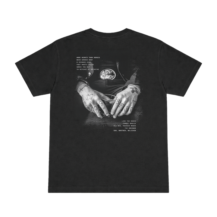 In Defense Of Drinking Tracklist Tee