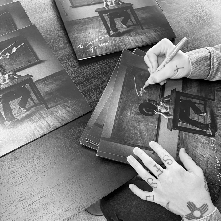 In Defense of Drinking Signed Vinyl